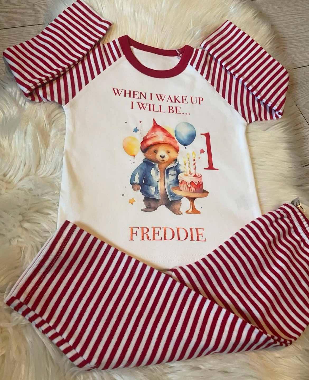 Personalised Paddington Pyjamas