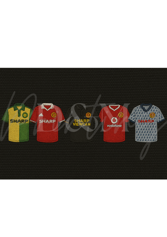 Manchester United Retro Tops