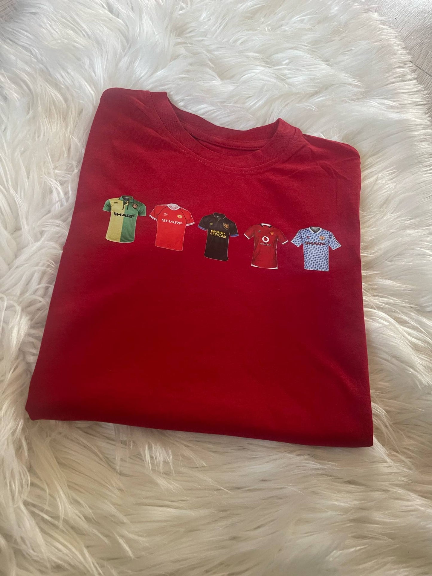 Manchester United Retro Tops